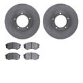 Dynamic Friction Co 6502-76551, Rotors with 5000 Advanced Brake Pads 6502-76551